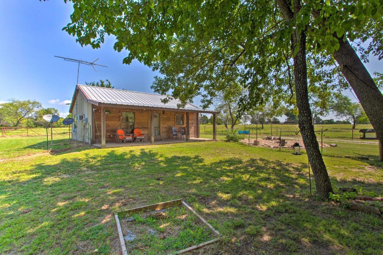 Texas Cabin On 130 Acres Walk To Lake Ray Roberts Collinsville المظهر الخارجي الصورة
