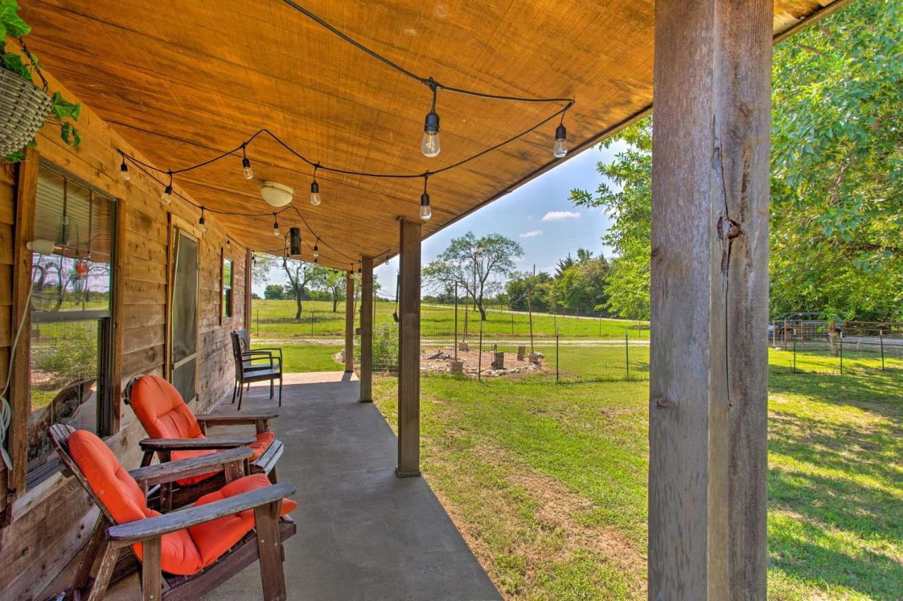 Texas Cabin On 130 Acres Walk To Lake Ray Roberts Collinsville المظهر الخارجي الصورة