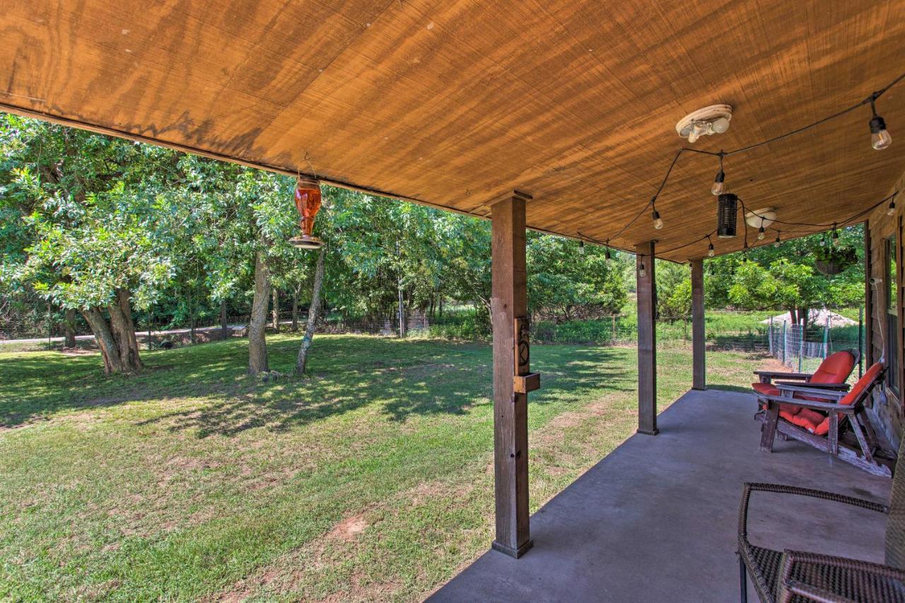 Texas Cabin On 130 Acres Walk To Lake Ray Roberts Collinsville المظهر الخارجي الصورة