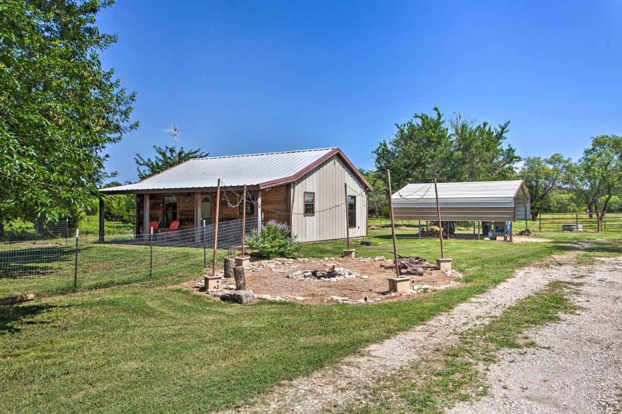 Texas Cabin On 130 Acres Walk To Lake Ray Roberts Collinsville المظهر الخارجي الصورة